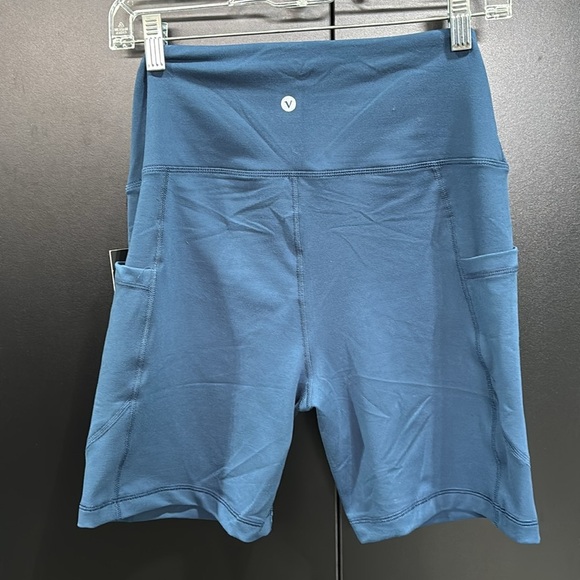 Velocity Grace High Rise sculpt & flow 7” bike shorts,leg pockets,4 way stretch - Picture 3 of 5